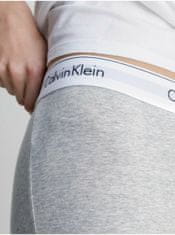 Calvin Klein Calvin Klein sivé nohavice Legging Pant s bielou širokou gumou L