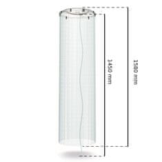 botle 6x 35 cm hrniec s vekom a fóliou skleníkové paradajky