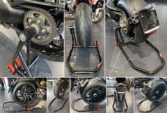 SEFIS D22 zadný stojan pre letmé uloženie kolesa - ľavostranný pre Ducati Diavel a XDiavel
