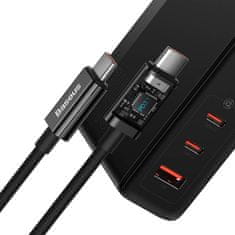 BASEUS CCGP100201 GaN5 Pro Fast Nabíjačka USB + 2xUSB-C 140W Black