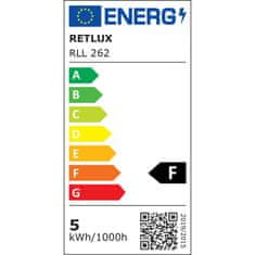 Retlux LED žiarovka RLL 262 E14 žárovka LED C35 5W bílá studená