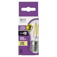 EMOS LED žárovka Z74247 LED FLM mini gl 6W, 806lm, E27