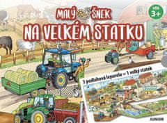 Malý slimák na veľkom statku - 3 podlahová leporela = 1 veľký statok