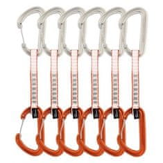 DMM Karabína DMM Phantom Quickdraw Orange 25cm 6 Pack