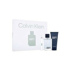 Calvin Klein CK Defy - EDT 100 ml + sprchový gel 100 ml + EDT 10 ml