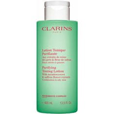 Clarins Tonizačná voda pre zmiešanú až mastnú pleť (Purifying Toning Lotion) (Objem 400 ml)