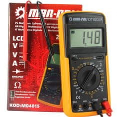 MAR-POL Digitálny LCD multimeter M04015