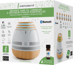 Bigben AROMASOUND SYMPHONEY Difuzér esenciálnych olejov s bezdrôtovým Bluetooth reproduktorom