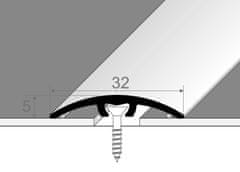 Effector Prechodové lišty A66 - NARÁŽACIE šírka 3,2 x výška 0,54 x dĺžka 93 cm - višňa