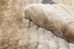 Dywany Łuszczów Kusový koberec Flim 007-B2 Stripes beige 80x150