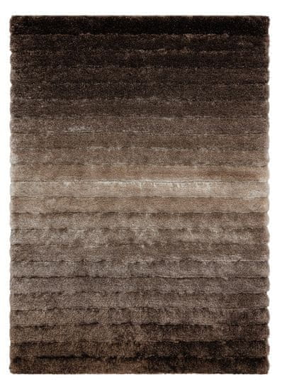 Dywany Łuszczów Kusový koberec Flim 007-B3 Stripes brown