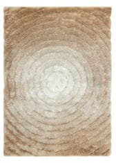 Dywany Łuszczów Kusový koberec Flim 008-B1 Circles beige 80x150