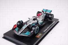 BBurago Kovový model Mercedes W13 - George Russell (2022), 1:43 BBurago Signature