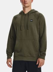 Under Armour Mikina UA Rival Fleece 1/2 Zip HD-GRN S