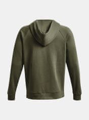 Under Armour Mikina UA Rival Fleece 1/2 Zip HD-GRN S