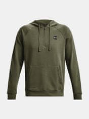 Under Armour Mikina UA Rival Fleece 1/2 Zip HD-GRN S