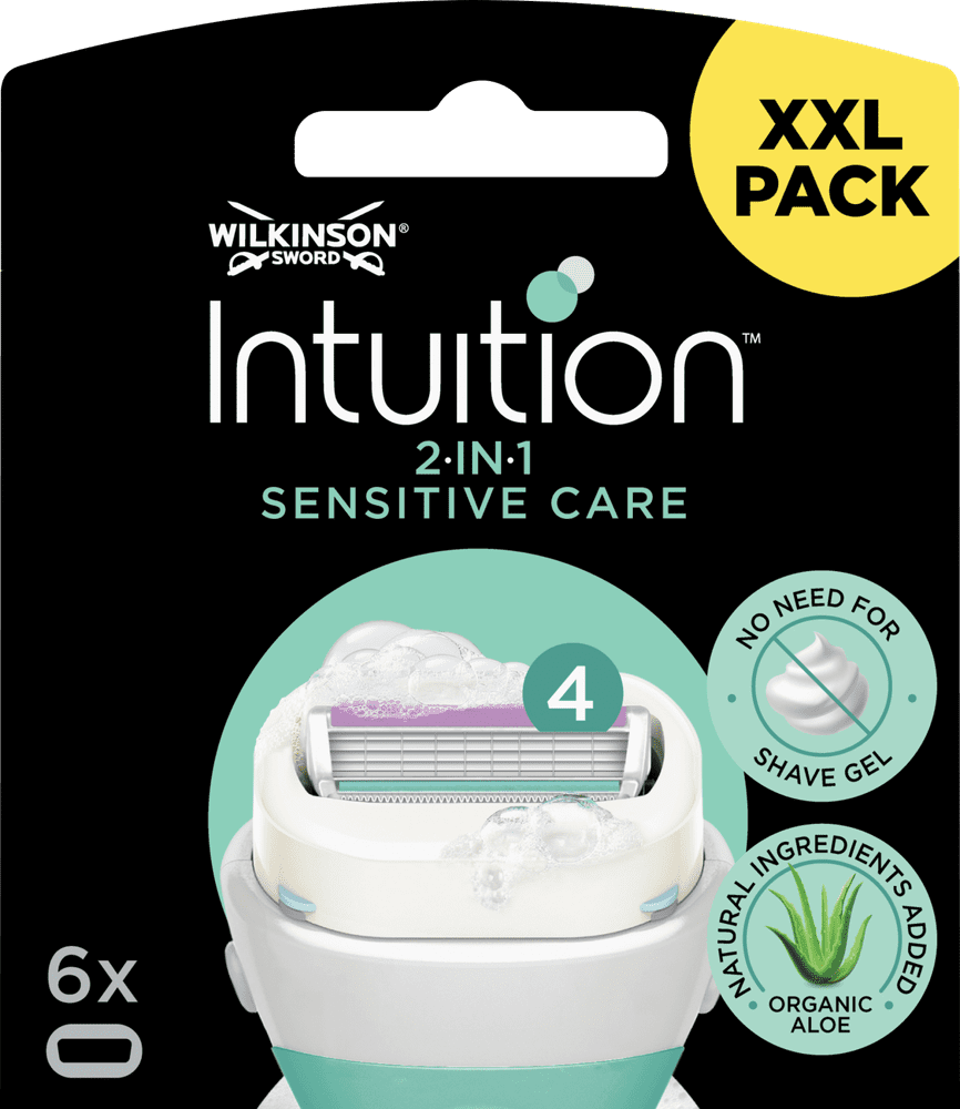 Wilkinson Sword Intuition Sensitive Care náhradná hlavica 6 ks