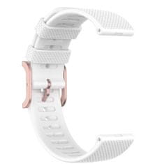 BStrap Silicone Rain remienok na Garmin Venu 2 Plus, white