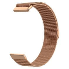 BStrap Milanese remienok na Garmin Venu 2 Plus, rose gold