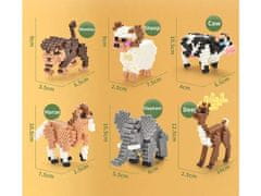 KECJA Žehliaca doska, žehliace korálky, sada ANIMALS 3D 3000 kusov