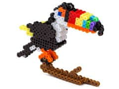 KECJA Nažehľovacie korálky 3D verzia, TUKAN Bird, Sachet, Ironing beads