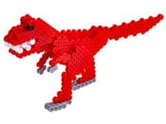 KECJA Zažehľovacie korálky 3D verzia, TYRANOZAUR, T-REX, DINOSAUR, Sáčok, Zažehľovacie korálky