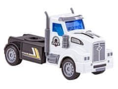 KECJA Nákladné auto, transportér, nákladné auto, otvárateľný príves 1:48