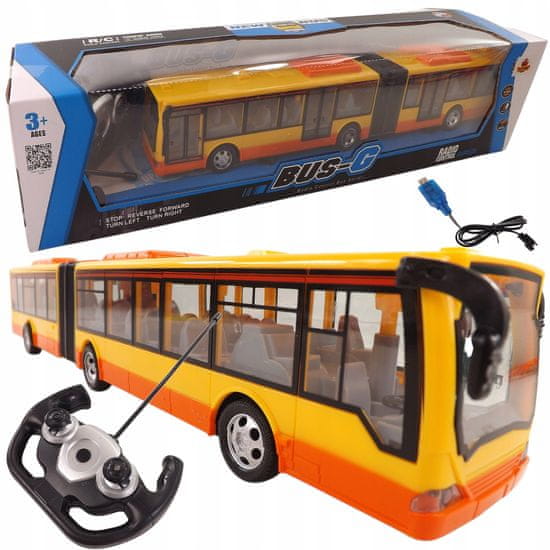 Luxma VEĽKÉ DIAĽKOVÉ OVLÁDANIE AUTOBUS 44cm676A