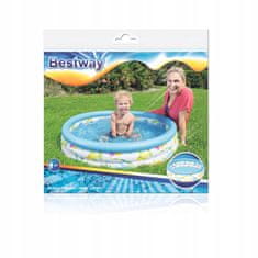 Luxma Nafukovací záhradný bazén 101l 102x25cm 51008