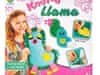 Kreatívne šitie Kit vyšívanie vankúš Plyšový maskot DIY LAMA