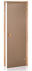 Horavia Dvere saunové "A" 7x20 Satin Bronze 690x1990 mm