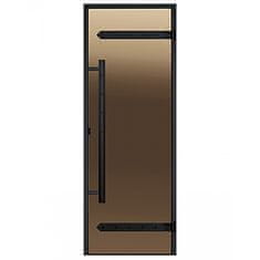 HARVIA Dvere do sauny Legend 9x19, bronzové, 890x1890 mm
