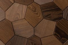 Horavia Dekoratívny saunový obklad HEXAGON, jaseň thermowood 432x373mm