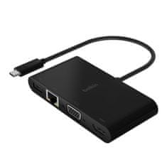 Belkin USB-C adaptér (HDMI, VGA, USB-A, LAN) + nabíjanie 100W PD