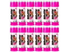 sarcia.eu Barbie Ružové mydlové banky s hrami 55 ml MOJA BUBBLE 12 kusy