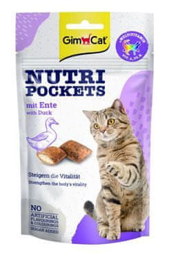 GimCat Nutri Pockets s kačicou 60 g