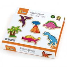 Viga Toys Drevené magnety na chladničku Dinosaury 20 ks