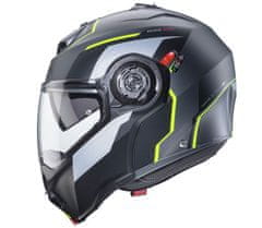 Caberg Helma na moto Duke Evo Move matt gun metal/black/yellow fluo vel. XL