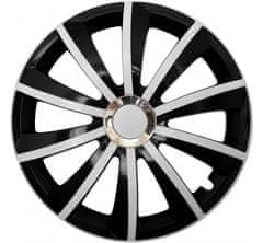 E&N Autoparts E&N Autoparts s.r.o. Puklice Honda 14" GRAL Chrome bielo-čierne 4ks, 14_gral_chrome_whiteblack_honda,