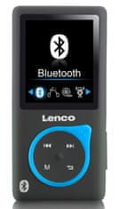 LENCO Xemio-768 Blue - MP3/MP4 prehrávač s Bluetooth a Micro SD kartou 8 GB v balení