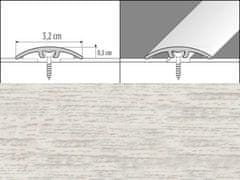 Effector Prechodové lišty A66 - NARÁŽACIE šírka 3,2 x výška 0,54 x dĺžka 93 cm - dub wanilia