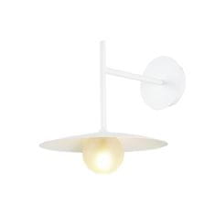 ACA ACA Lighting nástenné svietidlo 1xG9 AFINAR biela plus matné sklo 25X28X32CM OD94451WW