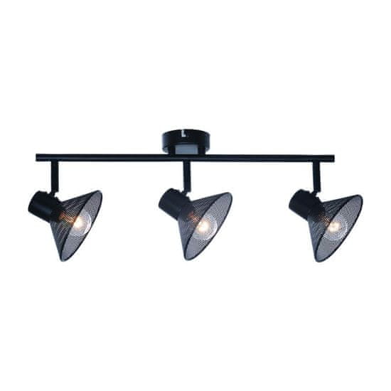 ACA ACA Lighting nástenné a stropné svietidlo 3XE14 PALOMA čierna 53X13X19CM TNK2833SB