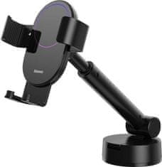 Noname Baseus Car Mount Simplism Gravity Phone holder with suction base Black (SUYL-JY01)