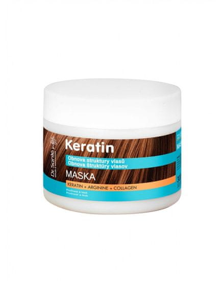 Dr. Santé Dr. Santé Keratin maska na vlasy s výťažkami keratínu 300 ml