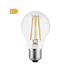 Diolamp LED Filament žiarovka číra A60 8W/230V/E27/4000K/1010Lm/360°/Dim