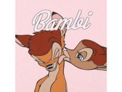 Disney DISNEY Bambi Dámske letné ružové pyžamo s krátkym rukávom, krátke nohavice XXS