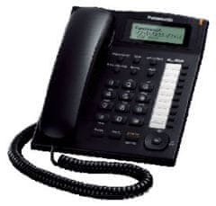 PANASONIC KX-TS880FXB - jednolinkový telefón, čierny