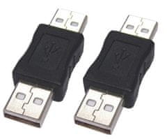 PremiumCord USB redukcia AA,Male/Male