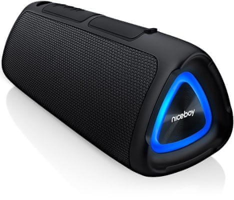  Bluetooth párty reproduktor Niceboy raze fusion usb microsd aux in dlhá výdrž na nabitie handsfree funkcie tws párovanie 